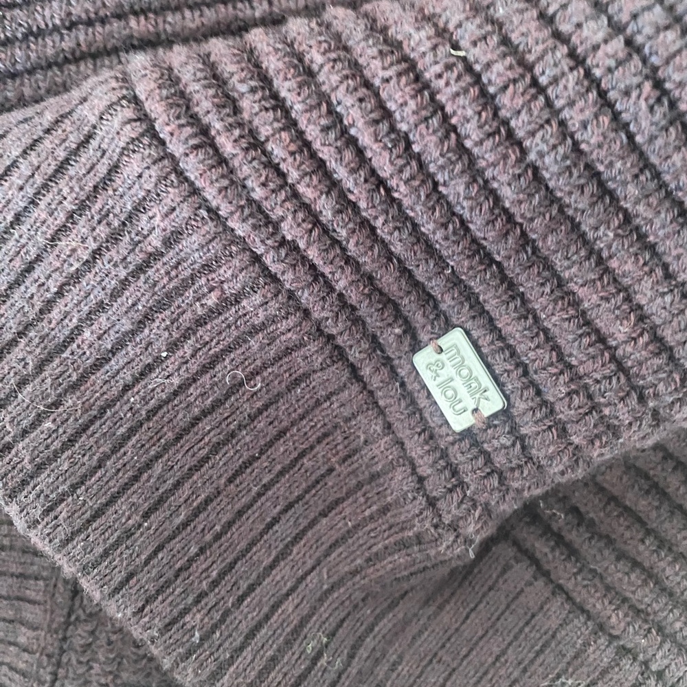 Monk & Lou Ottoman sweater size m/l BNWT - Picture 3 of 5